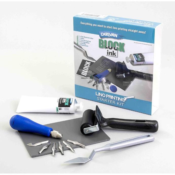 Block Ink Lino Printing Supplies